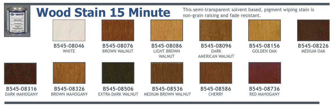 Behlen Pigmented Wiping Stain 15 Min