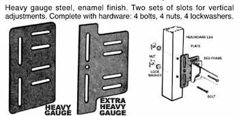 Bed Hardware Page 1 Of Bed Frame Adapter Plates Adpt Jpg