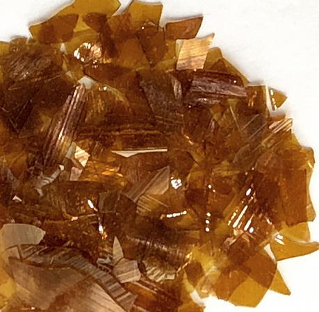 Shellac flakes Gold Orange (Ivory) - buy online