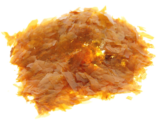 Shellac flakes Gold Orange (Ivory) - buy online