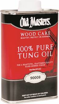 Raw Tung Oil