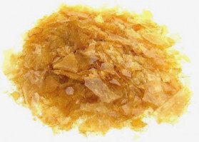 Shellac flakes Gold Orange (Ivory) - buy online